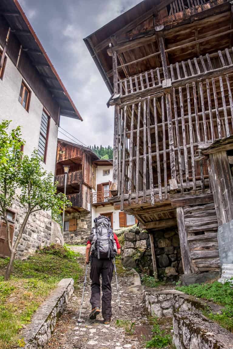 Alpenüberquerung zu Fuß - von München nach Venedig – Tag 19 – vom Hotel Roy zum Rifugio Tissi 19