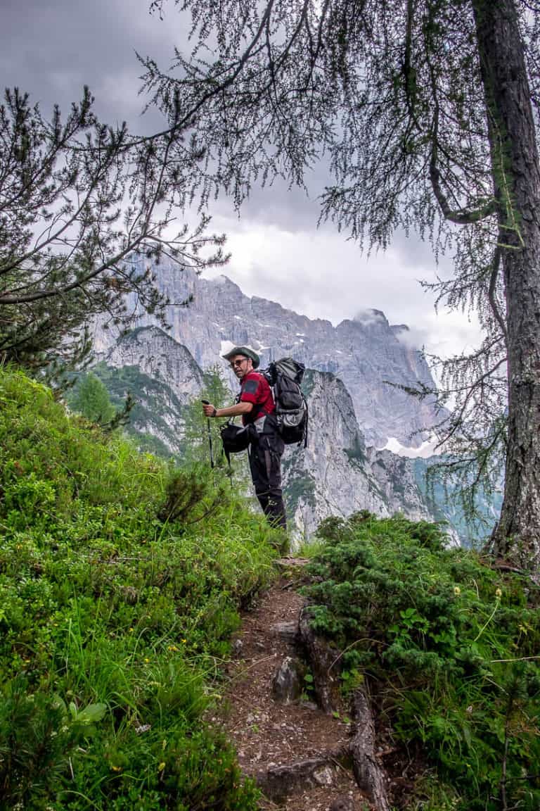 Alpenüberquerung zu Fuß - von München nach Venedig – Tag 19 – vom Hotel Roy zum Rifugio Tissi 27