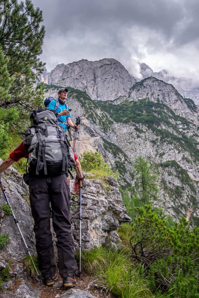 Alpenüberquerung zu Fuß - von München nach Venedig – Tag 19 – vom Hotel Roy zum Rifugio Tissi 30