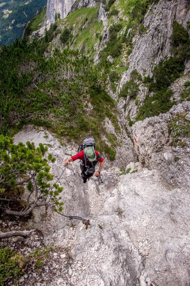 Alpenüberquerung zu Fuß - von München nach Venedig – Tag 19 – vom Hotel Roy zum Rifugio Tissi 41