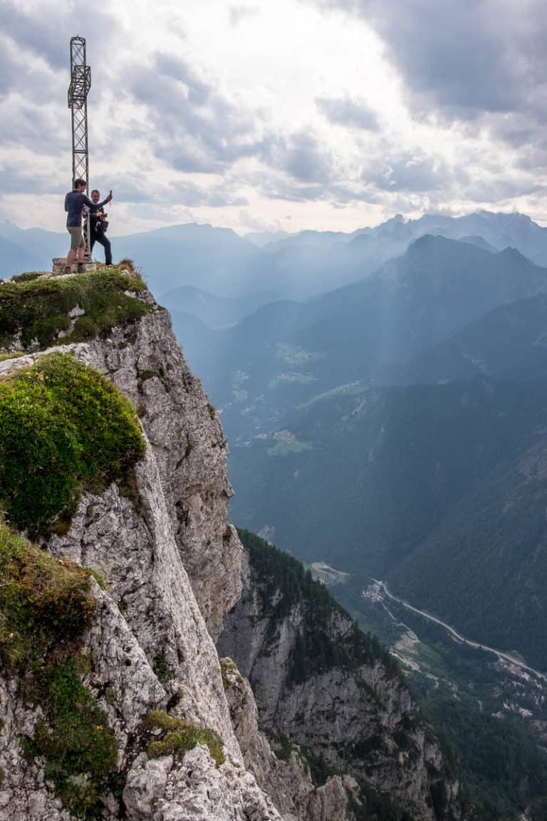Alpenüberquerung zu Fuß - von München nach Venedig – Tag 19 – vom Hotel Roy zum Rifugio Tissi 55