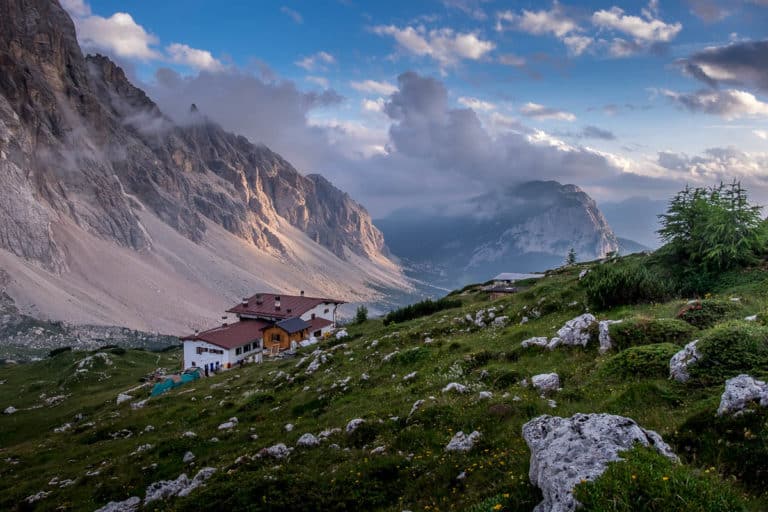Alpenüberquerung zu Fuß - von München nach Venedig – Tag 19 – vom Hotel Roy zum Rifugio Tissi 64