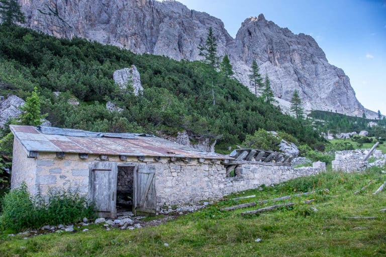 Alpenüberquerung zu Fuß - von München nach Venedig – Tag 20 – vom Rifugio Tissi zum Rifugio Bruto Carestiato 5 Alpenüberquerung zu Fuß - von München nach Venedig – Tag 20 – vom Rifugio Tissi zum Rifugio Bruto Carestiato 5