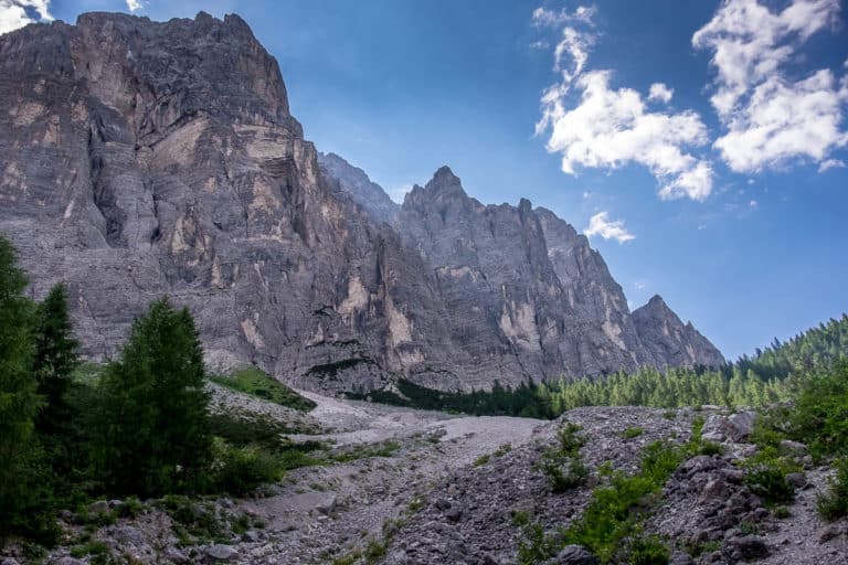 Alpenüberquerung zu Fuß - von München nach Venedig – Tag 20 – vom Rifugio Tissi zum Rifugio Bruto Carestiato 19 Alpenüberquerung zu Fuß - von München nach Venedig – Tag 20 – vom Rifugio Tissi zum Rifugio Bruto Carestiato 19
