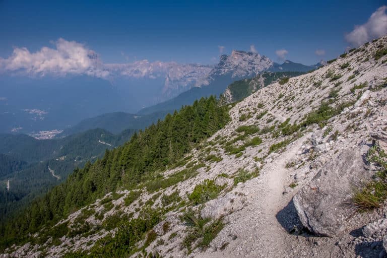 Tag 21 - Alpenüberquerung zu Fuß - München nach Venedig Vom Rifugio Bruto Carestiato​ zum Rifugio Pian de Fontana 18