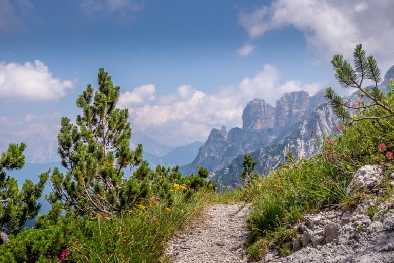 Tag 21 - Alpenüberquerung zu Fuß - München nach Venedig Vom Rifugio Bruto Carestiato​ zum Rifugio Pian de Fontana 30