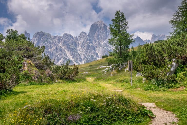 Tag 21 - Alpenüberquerung zu Fuß - München nach Venedig Vom Rifugio Bruto Carestiato​ zum Rifugio Pian de Fontana 31