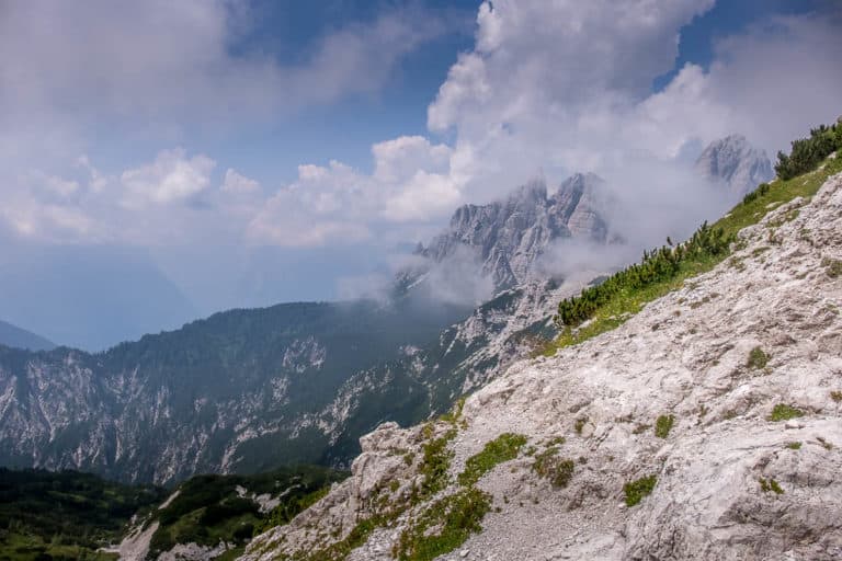 Tag 21 - Alpenüberquerung zu Fuß - München nach Venedig Vom Rifugio Bruto Carestiato​ zum Rifugio Pian de Fontana 34
