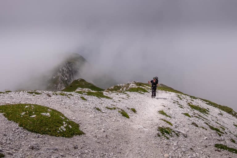 Tag 21 - Alpenüberquerung zu Fuß - München nach Venedig Vom Rifugio Bruto Carestiato​ zum Rifugio Pian de Fontana 45