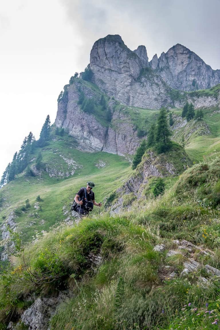 Tag 21 - Alpenüberquerung zu Fuß - München nach Venedig Vom Rifugio Bruto Carestiato​ zum Rifugio Pian de Fontana 56