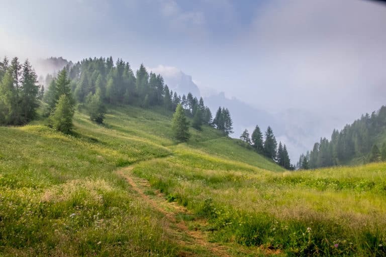 Tag 22 - Alpenüberquerung zu Fuß - München nach Venedig Vom Rifugio Pian de Fontana zum Rifugio 7 Alpini 5