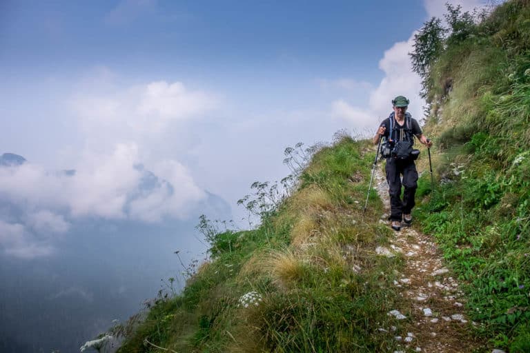 Tag 22 - Alpenüberquerung zu Fuß - München nach Venedig Vom Rifugio Pian de Fontana zum Rifugio 7 Alpini 9