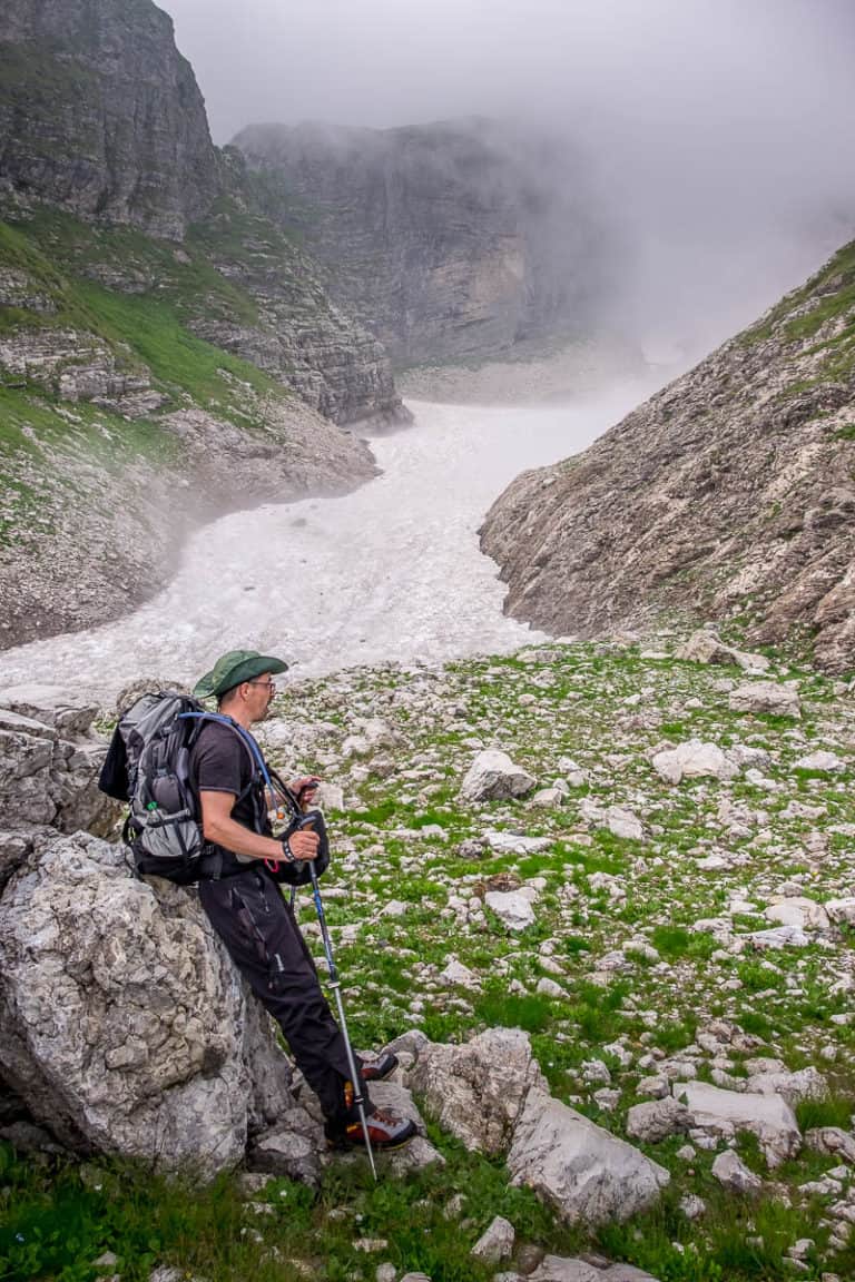 Tag 22 - Alpenüberquerung zu Fuß - München nach Venedig Vom Rifugio Pian de Fontana zum Rifugio 7 Alpini 13