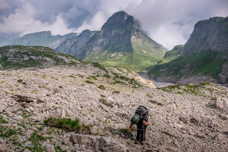 Tag 22 - Alpenüberquerung zu Fuß - München nach Venedig Vom Rifugio Pian de Fontana zum Rifugio 7 Alpini 18