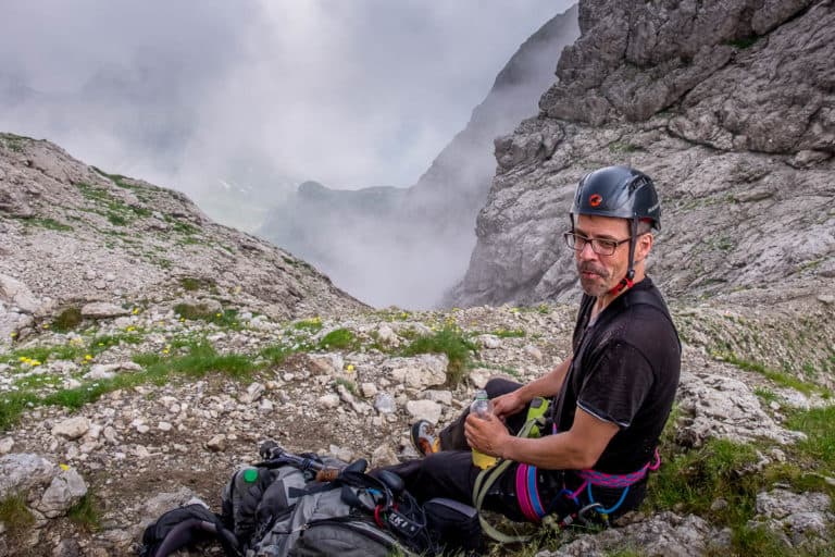 Tag 22 - Alpenüberquerung zu Fuß - München nach Venedig Vom Rifugio Pian de Fontana zum Rifugio 7 Alpini 22