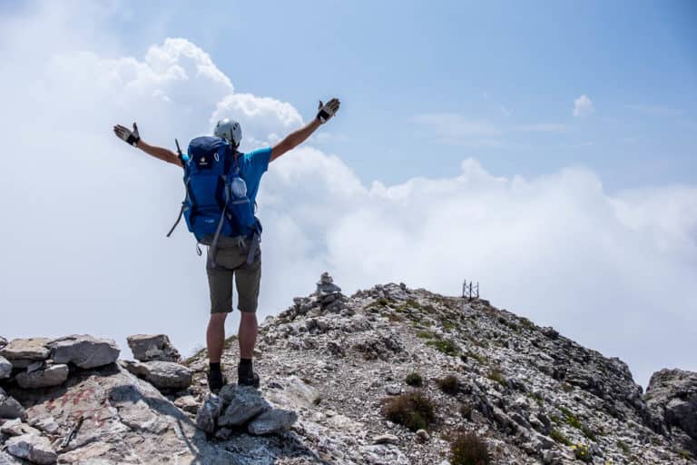 Tag 22 - Alpenüberquerung zu Fuß - München nach Venedig Vom Rifugio Pian de Fontana zum Rifugio 7 Alpini 33