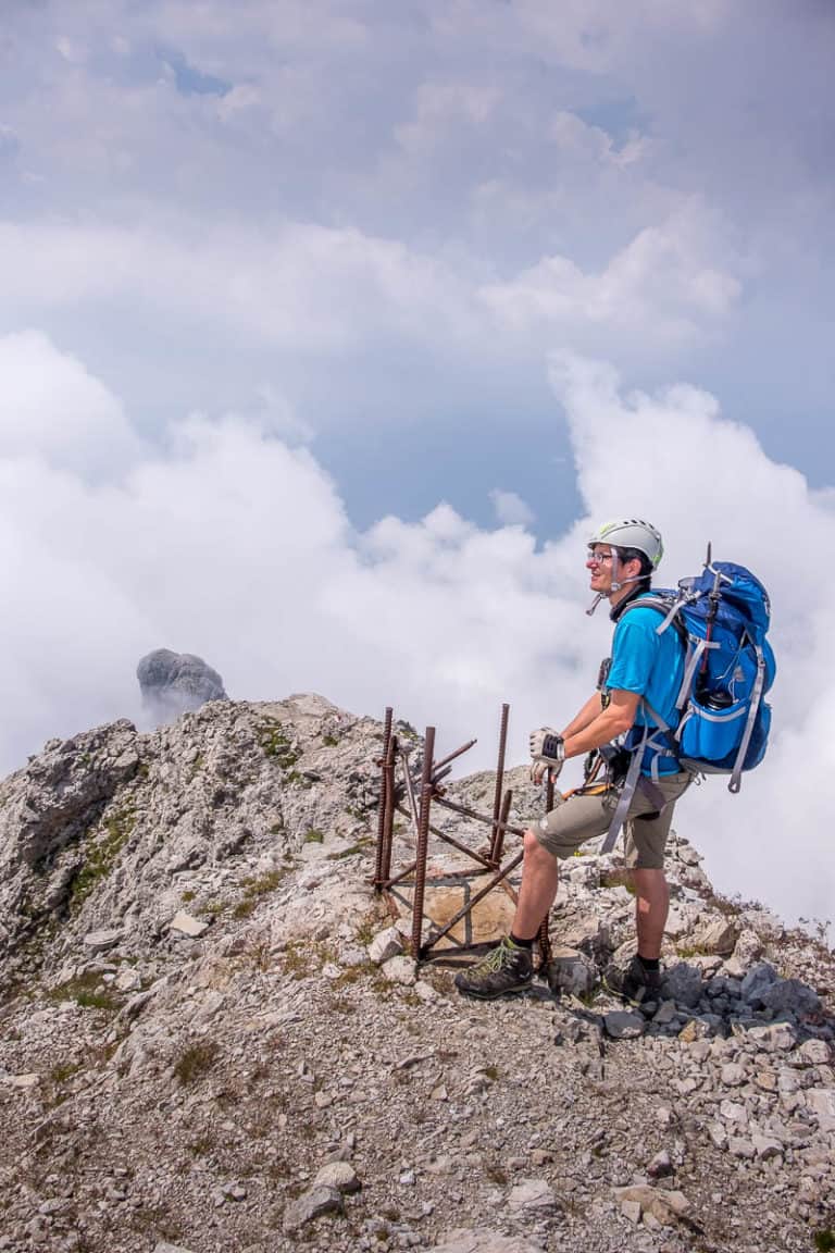 Tag 22 - Alpenüberquerung zu Fuß - München nach Venedig Vom Rifugio Pian de Fontana zum Rifugio 7 Alpini 36