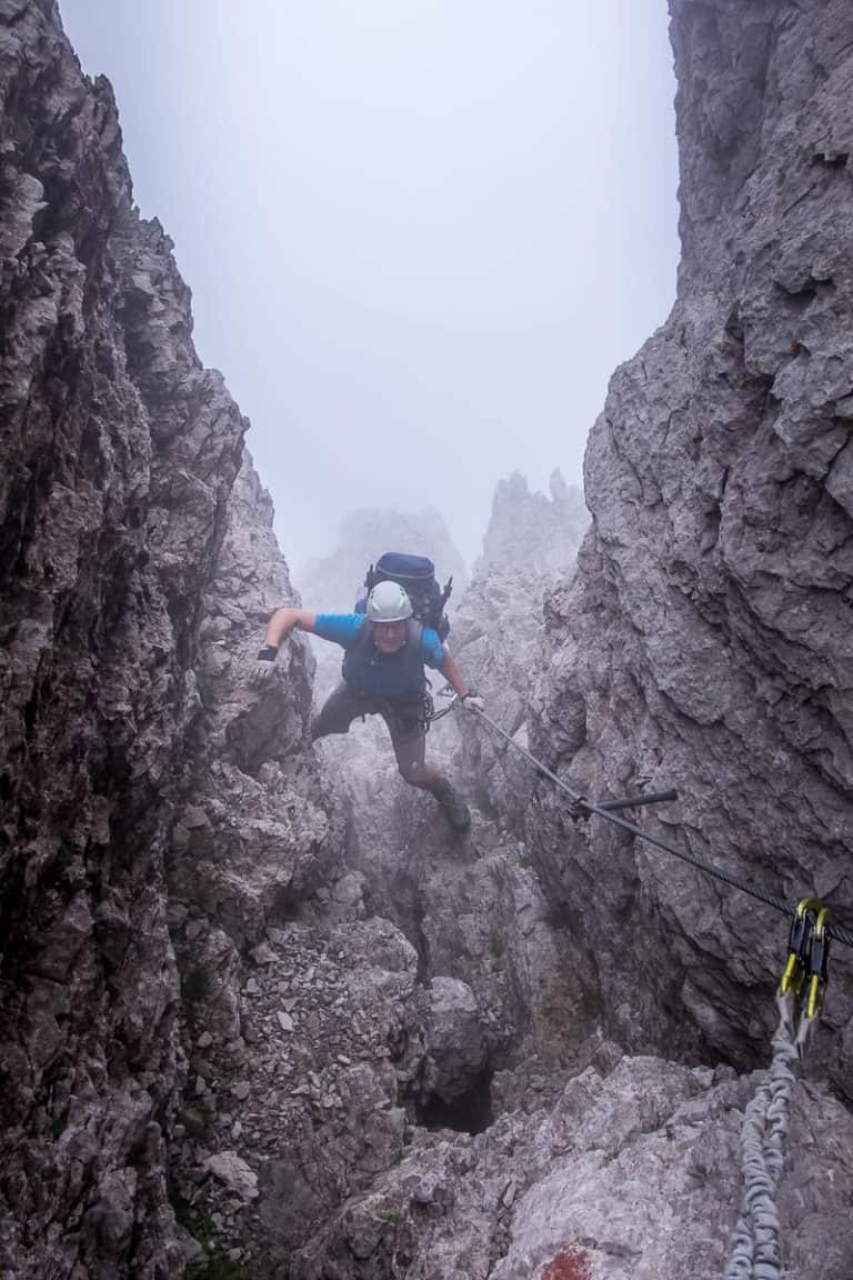 Tag 22 - Alpenüberquerung zu Fuß - München nach Venedig Vom Rifugio Pian de Fontana zum Rifugio 7 Alpini 41