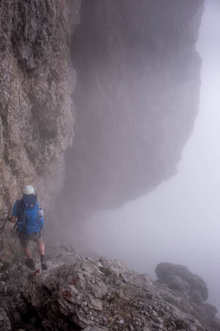 Tag 22 - Alpenüberquerung zu Fuß - München nach Venedig Vom Rifugio Pian de Fontana zum Rifugio 7 Alpini 42