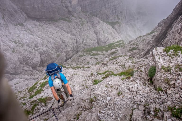 Tag 22 - Alpenüberquerung zu Fuß - München nach Venedig Vom Rifugio Pian de Fontana zum Rifugio 7 Alpini 50