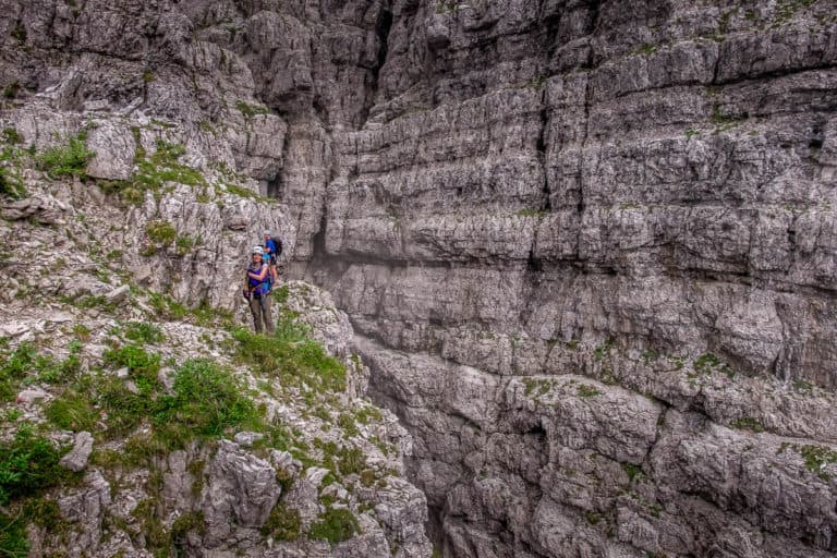 Tag 22 - Alpenüberquerung zu Fuß - München nach Venedig Vom Rifugio Pian de Fontana zum Rifugio 7 Alpini 51