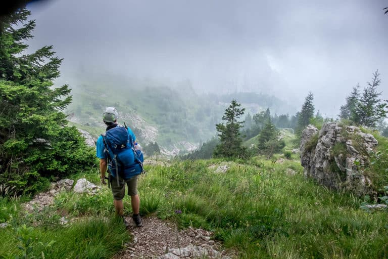 Tag 22 - Alpenüberquerung zu Fuß - München nach Venedig Vom Rifugio Pian de Fontana zum Rifugio 7 Alpini 58
