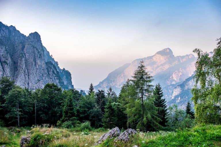 Tag 23 - Alpenüberquerung zu Fuß - München nach Venedig Vom Rifugio 7 Alpini nach Belluno 4