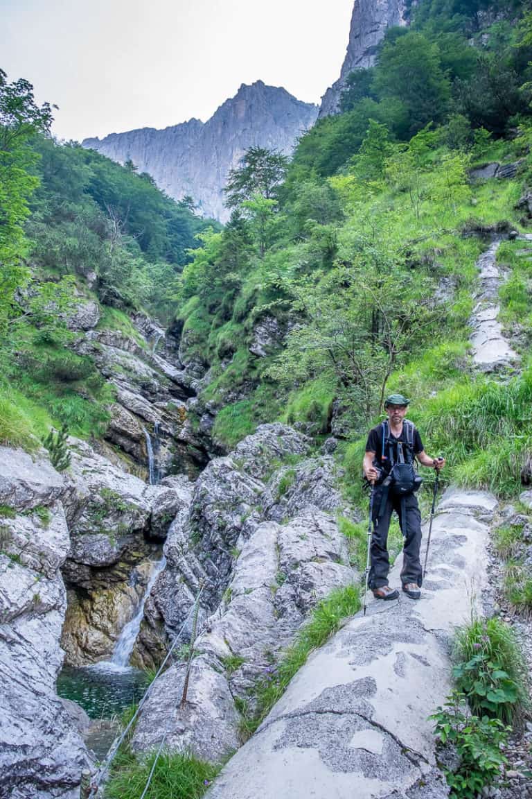 Tag 23 - Alpenüberquerung zu Fuß - München nach Venedig Vom Rifugio 7 Alpini nach Belluno 10