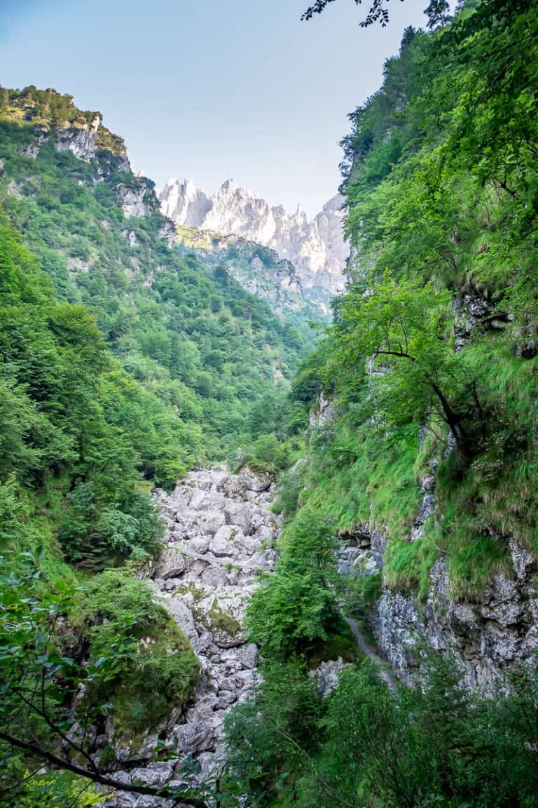 Tag 23 - Alpenüberquerung zu Fuß - München nach Venedig Vom Rifugio 7 Alpini nach Belluno 14