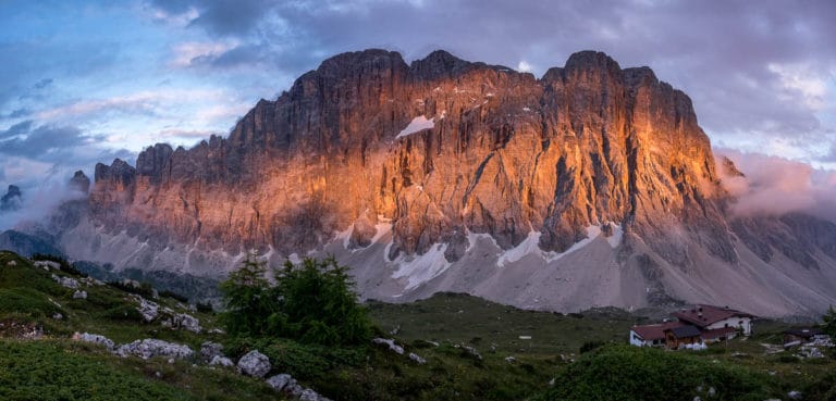 Alpenüberquerung zu Fuß - von München nach Venedig – Tag 19 – vom Hotel Roy zum Rifugio Tissi 70