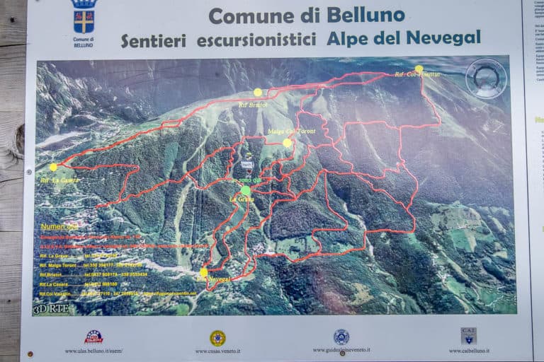 Tag 24 - Alpenüberquerung zu Fuß - München nach Venedig - Von Belluno zum Rifugio Col Visentin 33