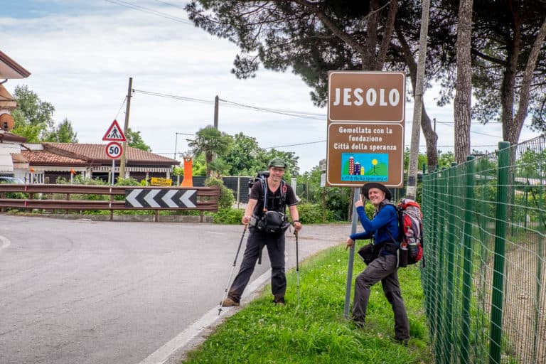Tag 28 - Alpenüberquerung zu Fuß - München nach Venedig - Von San Bartolomeo nach Jesolo 52