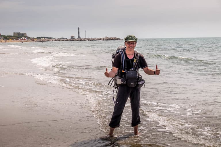 Finaltag - Alpenüberquerung zu Fuß - München nach Venedig - Jesolo nach Vendig 25