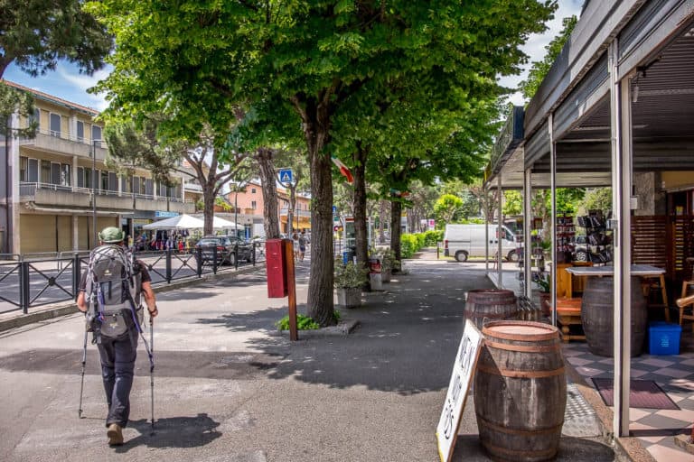 Finaltag - Alpenüberquerung zu Fuß - München nach Venedig - Jesolo nach Vendig 36
