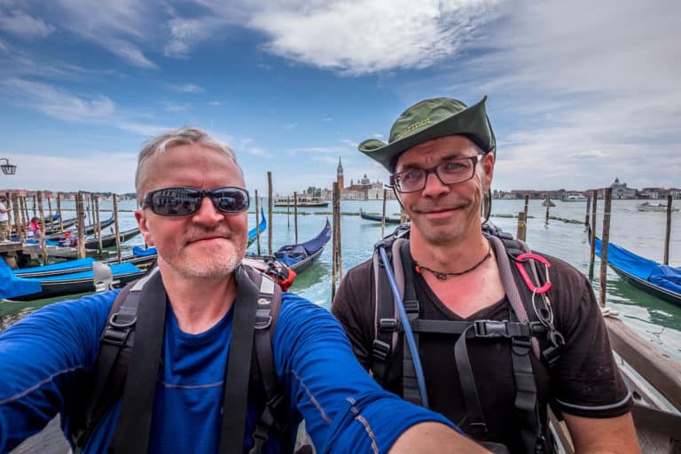 Finaltag - Alpenüberquerung zu Fuß - München nach Venedig - Jesolo nach Vendig 57