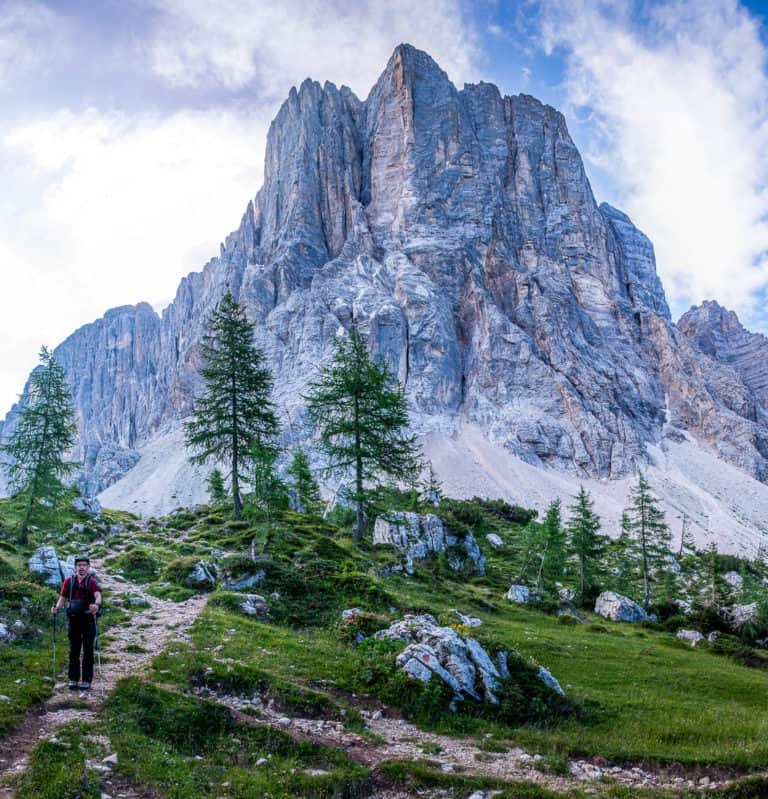 Alpenüberquerung zu Fuß - von München nach Venedig – Tag 20 – vom Rifugio Tissi zum Rifugio Bruto Carestiato 4 Alpenüberquerung zu Fuß - von München nach Venedig – Tag 20 – vom Rifugio Tissi zum Rifugio Bruto Carestiato 4