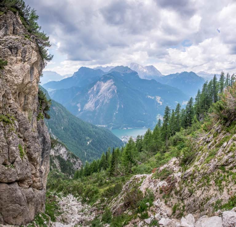Alpenüberquerung zu Fuß - von München nach Venedig – Tag 19 – vom Hotel Roy zum Rifugio Tissi 33