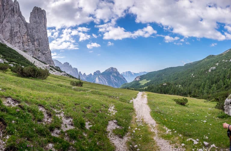 Alpenüberquerung zu Fuß - von München nach Venedig – Tag 20 – vom Rifugio Tissi zum Rifugio Bruto Carestiato 7 Alpenüberquerung zu Fuß - von München nach Venedig – Tag 20 – vom Rifugio Tissi zum Rifugio Bruto Carestiato 7