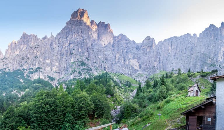 Tag 23 - Alpenüberquerung zu Fuß - München nach Venedig Vom Rifugio 7 Alpini nach Belluno 5
