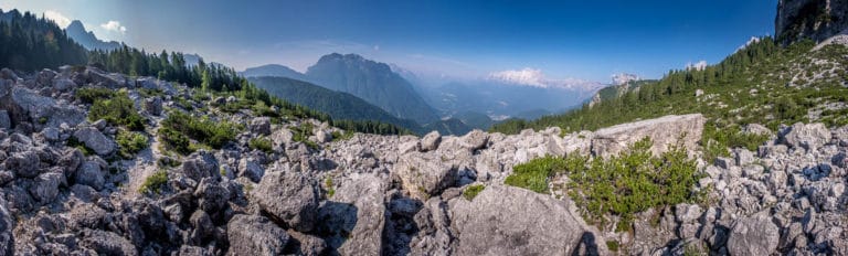 Tag 21 - Alpenüberquerung zu Fuß - München nach Venedig Vom Rifugio Bruto Carestiato​ zum Rifugio Pian de Fontana 15
