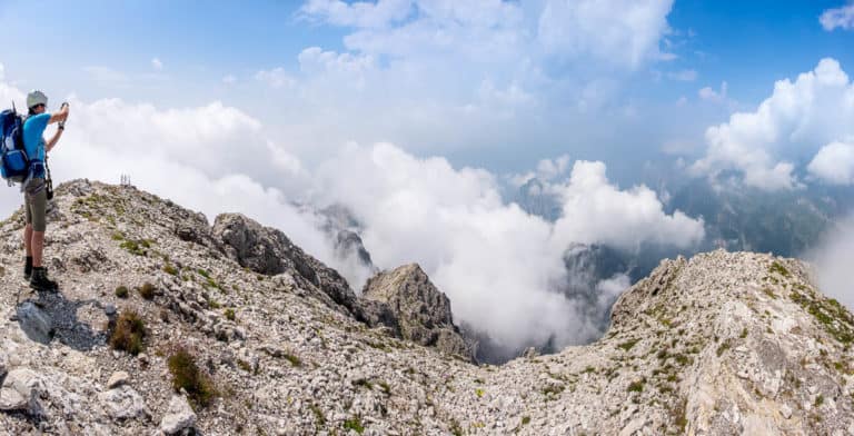 Tag 22 - Alpenüberquerung zu Fuß - München nach Venedig Vom Rifugio Pian de Fontana zum Rifugio 7 Alpini 34