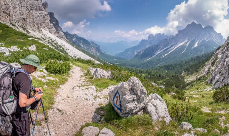 Tag 21 - Alpenüberquerung zu Fuß - München nach Venedig Vom Rifugio Bruto Carestiato​ zum Rifugio Pian de Fontana 29