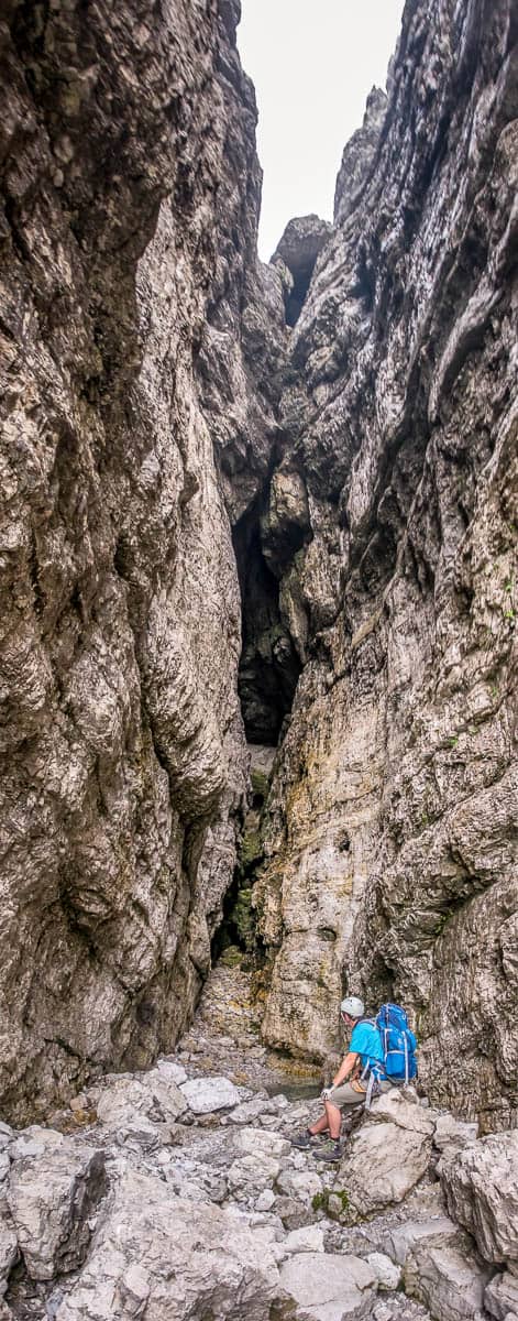 Tag 22 - Alpenüberquerung zu Fuß - München nach Venedig Vom Rifugio Pian de Fontana zum Rifugio 7 Alpini 55