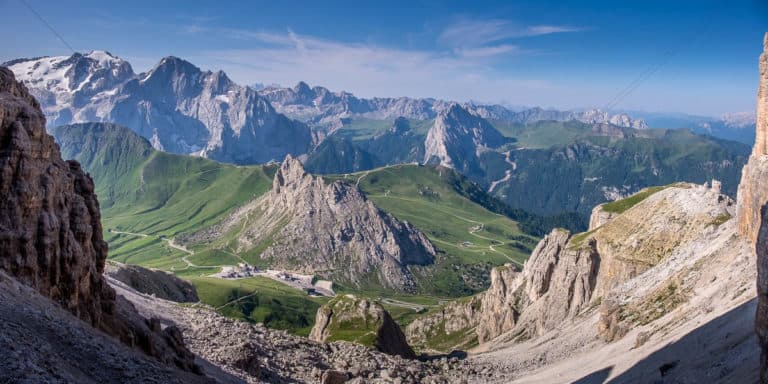 Alpenüberquerung - von München nach Venedig – Tag 18 – vom Piz Boe ins Tal - Hotel Roy 42 Alpenüberquerung - von München nach Venedig – Tag 18 – vom Piz Boe ins Tal - Hotel Roy 40